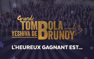 Le gagnant de la tombola au profit de la Yéchiva Loubavitch de Brunoy