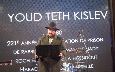 19 Kislev 2019 à Marseille: Discours du Rav Yossi Amar