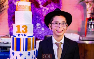 Moishy Holtzberg, le jeune garçon qui a survécu à l&rsquo;attaque terroriste contre le Beth Habad à Mumbai, a célébré sa Bar Mitsva à Kfar &lsquo;Habad