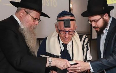 São Paulo : Andor Stern, seul survivant de l’Holocauste né au Brésil, célèbre sa Bar-Mitsva à l’âge de 91 ans
