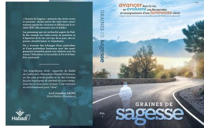 NOUVEAU : « Graines de Sagesse », d’après des rencontres personnelles avec le Rabbi de Loubavitch