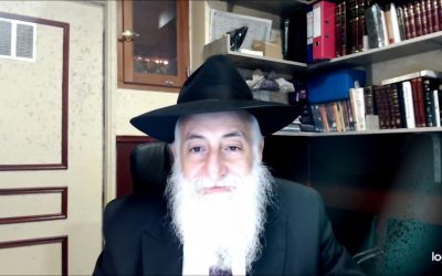 Tanya char hayihoud vehaemounah chap. 8 (1ère partie) « Unité composée Unité parfaite » Rav Yossef David Cohen
