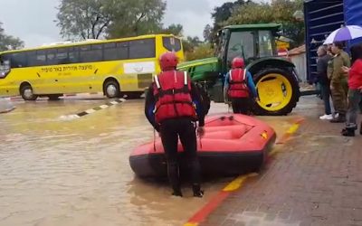 Des maisons inondées et des infrastructures dépassées alors qu&rsquo;Israël subit de nouvelles pluies torrentielles