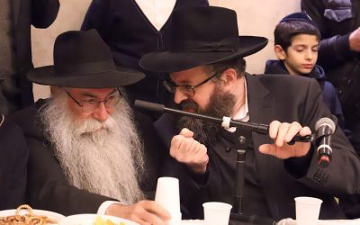 Farbrenguen de Hé Tevet au Beth &lsquo;Haya Mouchka, avec le Rav Menaché Perman, Chalia&rsquo;h au Chili