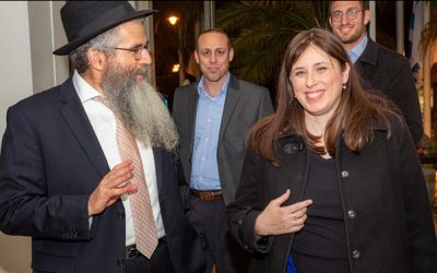 Jérusalem : La nouvelle Ministre de la Diaspora, Tzipi Hotovely, organise sa première réunion avec 30 Chlou&rsquo;him &lsquo;Habad
