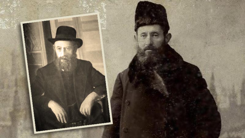 Est-ce le portrait du Rabbi Rachab, Rabbi Chalom Dov Ber Schneerson, 5ème Rabbi de Loubavitch?