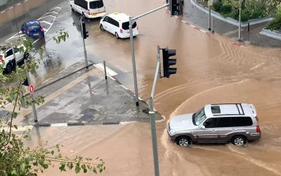 Record des intempéries en Israel : Inondations généralisées dans le centre et le nord d&rsquo;Israël