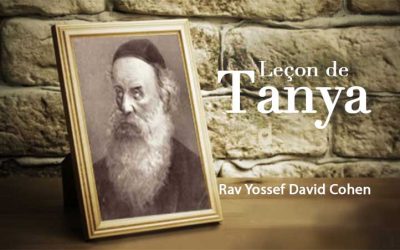 Tanya Chaar Hayi&rsquo;houd Vehaémouna Chap 8 (4e partie) « La faculté supérieure » Rav Yossef David Cohen