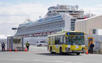 Coronavirus : Deux ressortissants israéliens, qui n&rsquo;ont pas été testés positifs, ont quitté le navire Diamond Princess