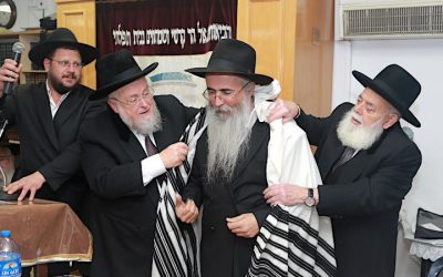 PHOTOS-VIDEO. Nomination du Rav Shaul Sillam au poste de Rav de la communauté &lsquo;Habad de Guilo à Jérusalem
