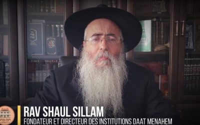Qui est le Rav Shaul Sillam, Rav de communauté &lsquo;Habad du quartier de Guilo à Jérusalem