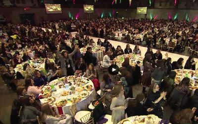 VIDEO. New-York – Le banquet de la convention internationale 2020 des femmes émissaires du Rabbi