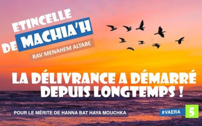 Etincelle de Machia&rsquo;h : La délivrance a démarré depuis longtemps !