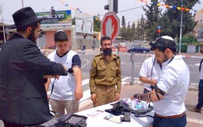 La municipalité de Tel Aviv interdit l&rsquo;installation de stands de Tefilines à proximité des établissements d&rsquo;enseignement de la ville.