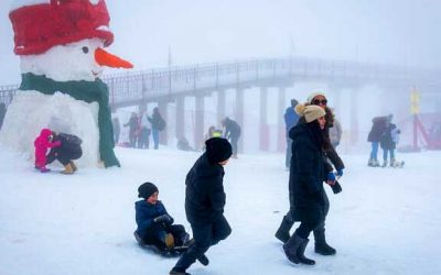 Vague de froid venant de Russie : Des tempêtes de neige font rage dans le nord d&rsquo;Israël