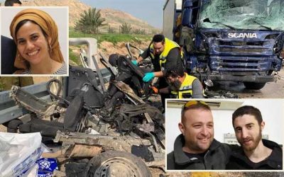 Ezra Schwartz, dont l&rsquo;épouse a été tuée dans un grave accident de voiture rencontre le conducteur du camion incriminé