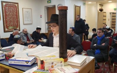 Pourim 5780 en action au Beth Habad et dans le quartier de Courcelles Paris 17