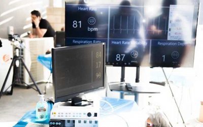 Un système radar avec capteurs électro-optiques utilisé pour surveiller les signes vitaux des patients