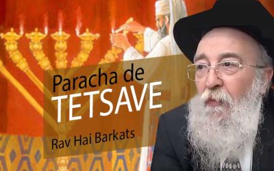 Parachat Tetsavé 5780 par le Rav Barkatz