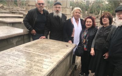 Pèlerinage au cimetière juif d’Alexandrie