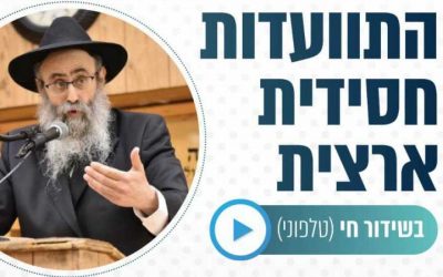 Coronavirus : Audio-conférence en hébreu du Rav Menahem Mendel Glukovsky, secrétaire adjoint du Beth Din des Rabbanei Habad en Israel