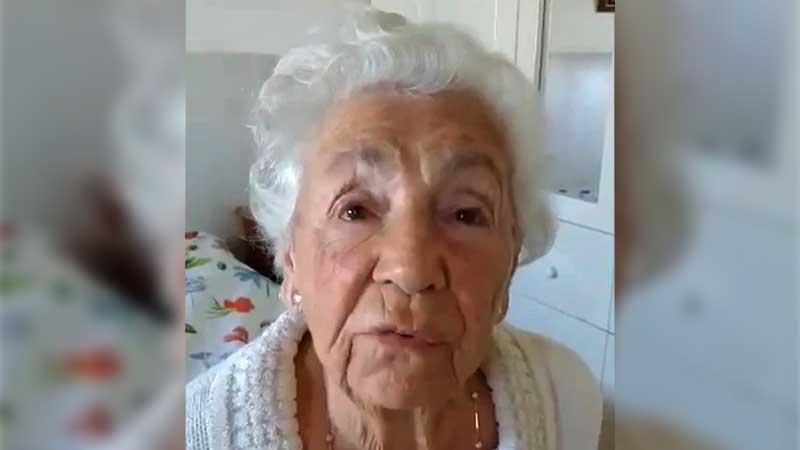 Coronavirus : Une mamie de 90 ans, rescapée de la Shoah, parle avec son coeur