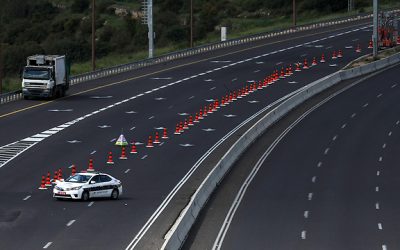 Le couvre-feu de Pessa&rsquo;h en Israel : Des routes vides, des rues désertes