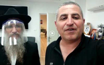 Le Maire de Nahariya M. Ronen Marley, aux émissaires ‘Habad : « Je vous aime, vous êtes toujours sur le terrain! »