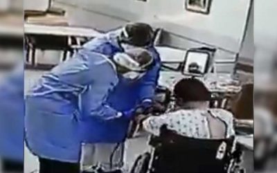 Vidéo d&rsquo;infirmiers arabes mettant les Téfilines à un patient juif infecté, dans une clinique de Tel Aviv