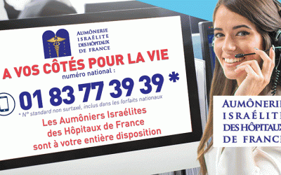 Covid-19 : A l&rsquo;initiative du Rabbin Mikael Journo, l&rsquo;Aumônerie Israélite des hôpitaux de France lance une plateforme téléphonique