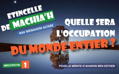 Etincelle de Machia&rsquo;h : Quelle sera l&rsquo;occupation du Monde entier ?