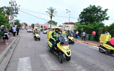 La Parade de Lag Baomer 5780 à Kfar Habad