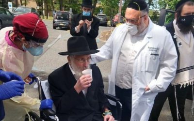 Le Rav Levi Goldstein, est sorti de l’hôpital mercredi après deux mois de bataille contre le coronavirus
