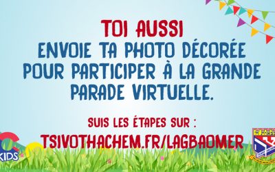 Dernier délai – Parade virtuelle – Tsivot Hachem