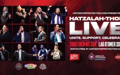 VIDEO. Concert Hatzalah-Thon de Lag Baomer en Live