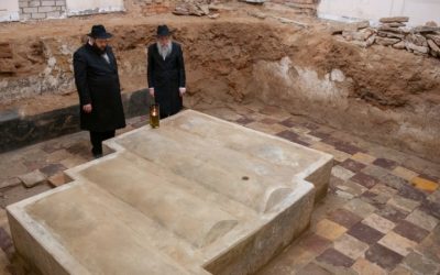Découverte du véritable tombeau de Rabbi Levi Itshak de Berditchev et de ses trois fils