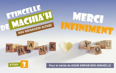 Etincelle de Machia&rsquo;h : Merci infiniment!