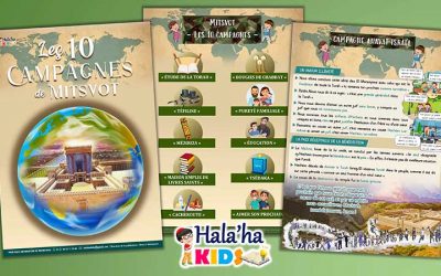 Hala&rsquo;ha Kids : téléchargez le nouveau fichier de cours sur les 10 Mivtsaïm