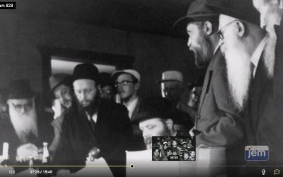 VIDEO. 70 ans – 70 événements : Un été mémorable de 1960, la visite du Rabbi au Camp Gan Israël