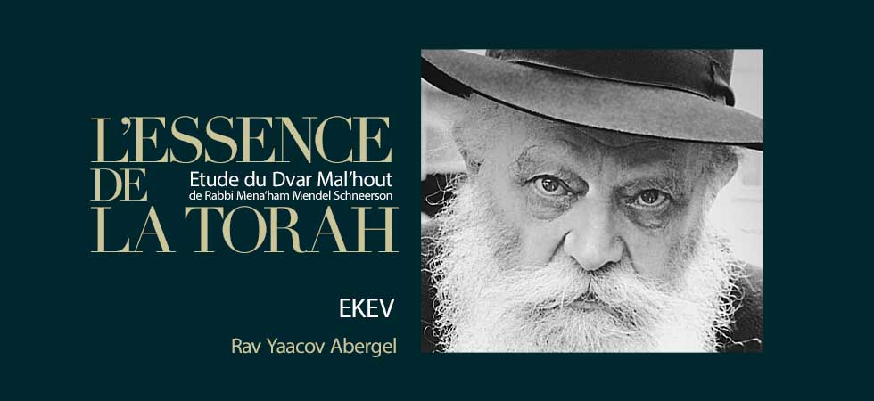 Audio. Dvar Malhout Parachat Ekev, par le Rav Yaacov Abergel