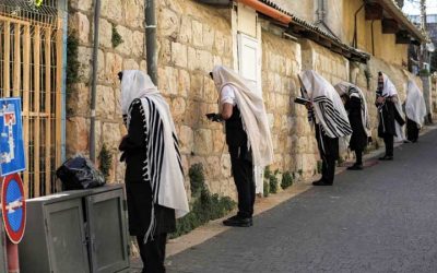 L’Organisation Mondiale des Synagogues:  « Il est préférable d’organiser les offices à l’extérieur pendant les Fêtes de Tichri »