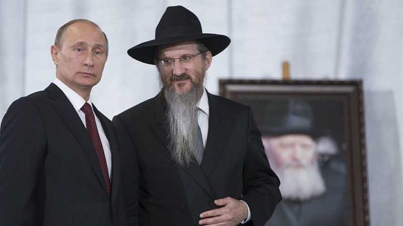 Vladimir Poutine souhaite un joyeux Pessah aux Juifs de Russie dans une lettre adressée au Grand Rabbin Berel lazar