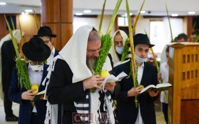 EN IMAGES. Hochaana Rabba dans la grande synagogue de Moscou