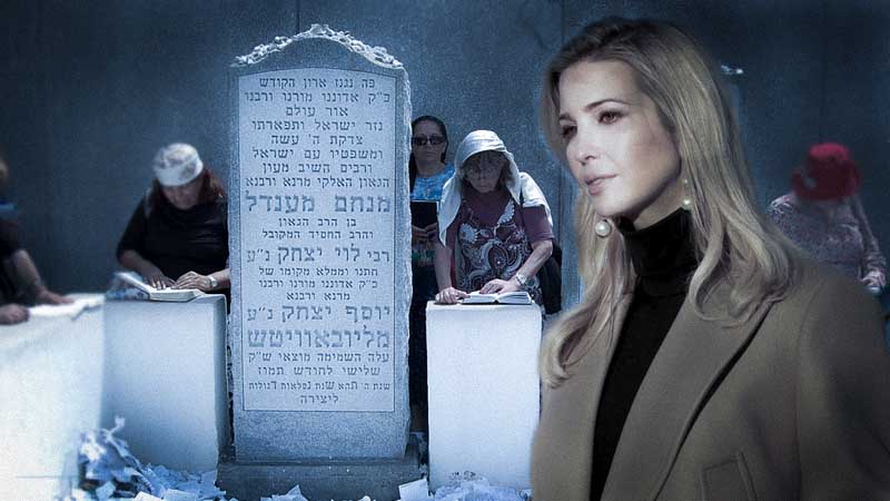 Elections aux Etats-Unis : Ivanka Trump prie sur la tombe du Rabbi de Loubavitch