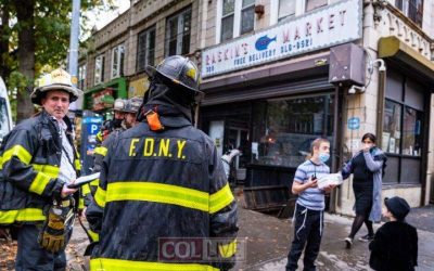 Incendie dans la poissonnerie Raskin sur l&rsquo;avenue Kingston à Crown Heights