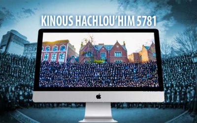Ouverture du 34ème Kinous Hachlou’him,  qui sera virtuel cette année, pour les 5000 émissaires ‘Habad du monde entier