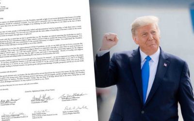 Etats-Unis : Les Grands Rabbins signent une lettre de gratitude au président Donald Trump