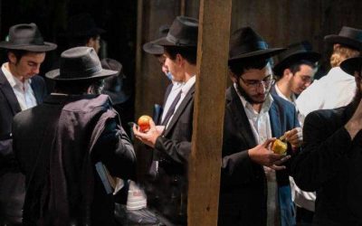 EN IMAGES. Veillée de Hochaana Rabba au 770