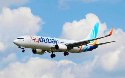 Historique : Le Flydubai FZ1163 premier vol régulier de passagers à destination de Tel Aviv décolle de Dubaï