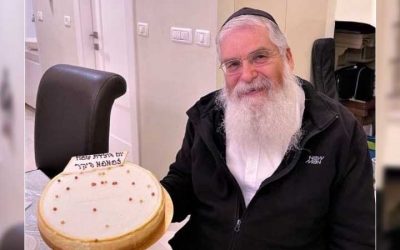 Mazal Tov! Aharon Sitbon à l’occasion de son 76ème anniversaire le 12 Tevet